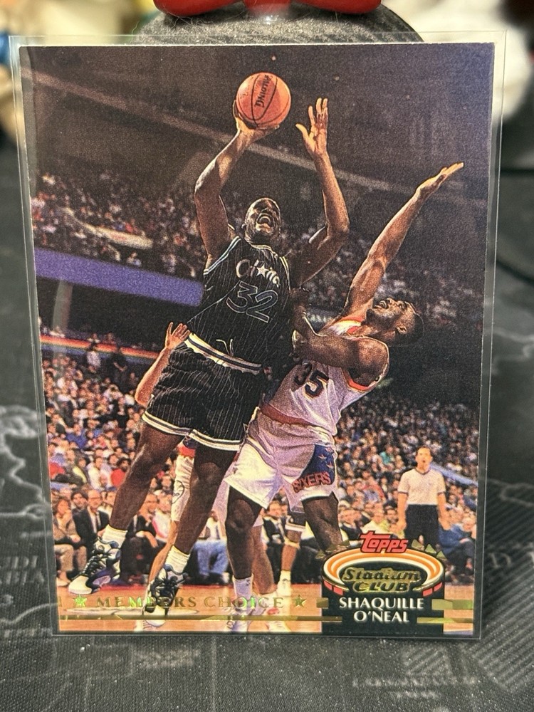 1992-93 Topps Stadium Club – Members Choice Shaquille O&rsquo;Neal #201 Members…