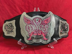 Women Divas Championship title Belt Genuine Leather Brass Nickel Plates