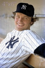 Ken Brett – 1976 New York Yankees – choose a size – full color print