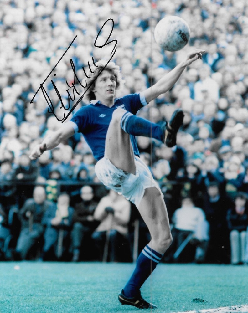 clive woods ipswich town keeps control of the ball during game signed 10×8 photo