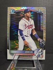 2025 Bowman Chrome – Prospects John Gil #BCP-172 Pulsar Refractor 189/399 1st BW