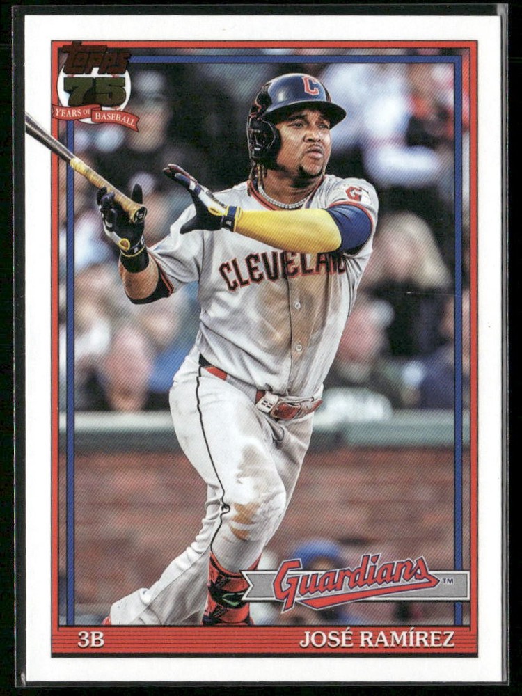 2026 Topps #T91-69 José Ramírez 1991 Topps Baseball 35th Anniversary