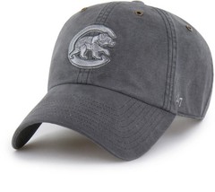 Chicago Cubs Carhartt x &rsquo;47 Charcoal Dye Clean Up Adjustable Hat Cap Dad Hat MLB