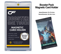 CF Magnetic Card Holder One Touch Case for Trading & Sports Cards All Pt. Sizes