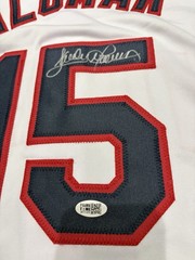 Sandy Alomar JR Signed Auto Custom Cleveland Indians Jersey W/COA SWAU