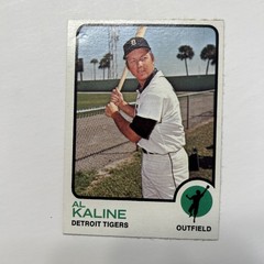 Topps 1973 #280 Al Kaline Detroit Tigers Baseball Card