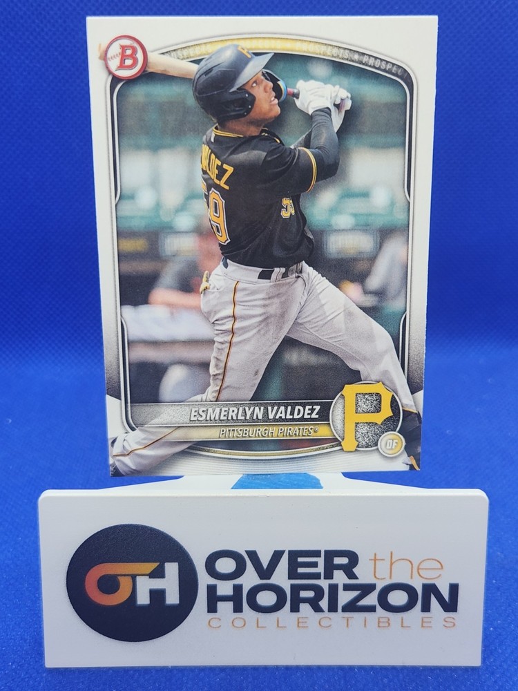 2025 Bowman Draft Esmerlyn Valdez Base Prospect Card #BD-110 – Pirates