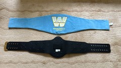 WWE Hulk Hogan Official Autographed Winged Eagle Championship Replica Title Belt