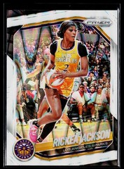 2025 Panini Prizm WNBA Rickea Jackson White Seismic 118