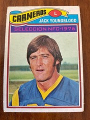1977 Topps MEXICAN #80 Jack Youngblood ALL-PRO Hall of Famer of Los Angeles Rams