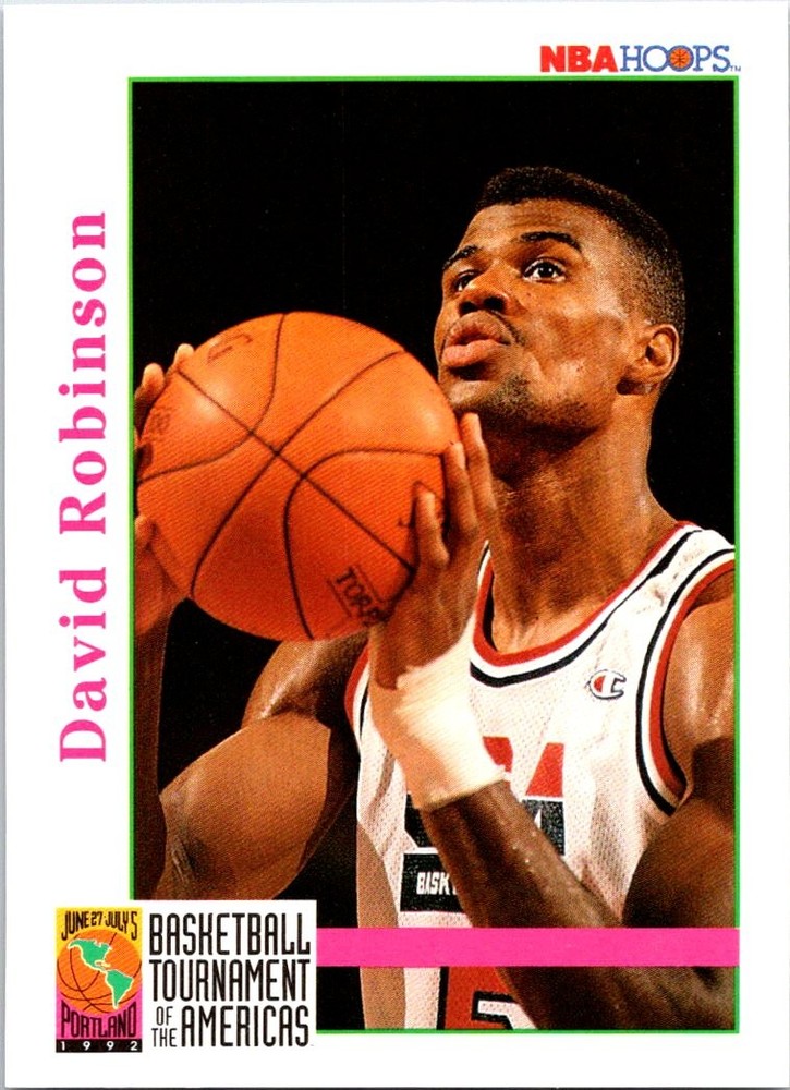 1992-93 Hoops #346 David Robinson