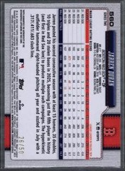 2026 Topps #560 Jarren Duran Flagship Real One Autographs Gold Foil #/50