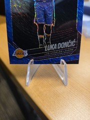 LUKA DONCIC 2024 Prizm Black Blue Shimmer FOTL Prizm /35 Only Prizm Lakers Uni