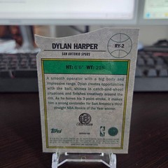 2025-26 Bowman Chrome Dylan Harper Rookie of the Year Favorites REFRACTOR (RC)