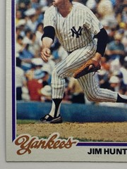 1978 Topps #460 Jim « Catfish » Hunter New York Yankees MLB HOF Vintage VG-VG+