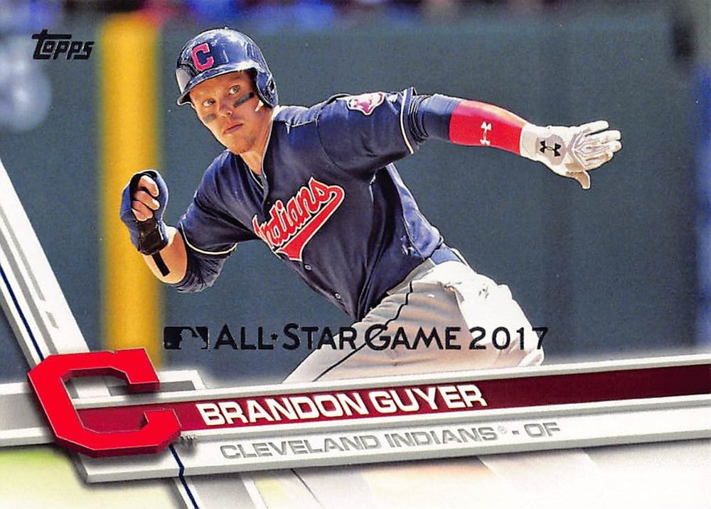 Brandon Guyer 2017 Topps All-Star 312 Cleveland Indians Baseball Card
