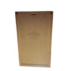 6 Slots For Holding Baseball Cards Napa Valley Company Box