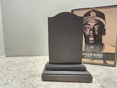 Willie McGee Jim Edmonds St Louis Cardinals MLB 2014 SGA HOF Statue Plaque NIB