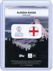 2025 TOPPS MERLIN EURO WOMEN&rsquo;S SOCCER PEAK POWER ALESSIA RUSSO