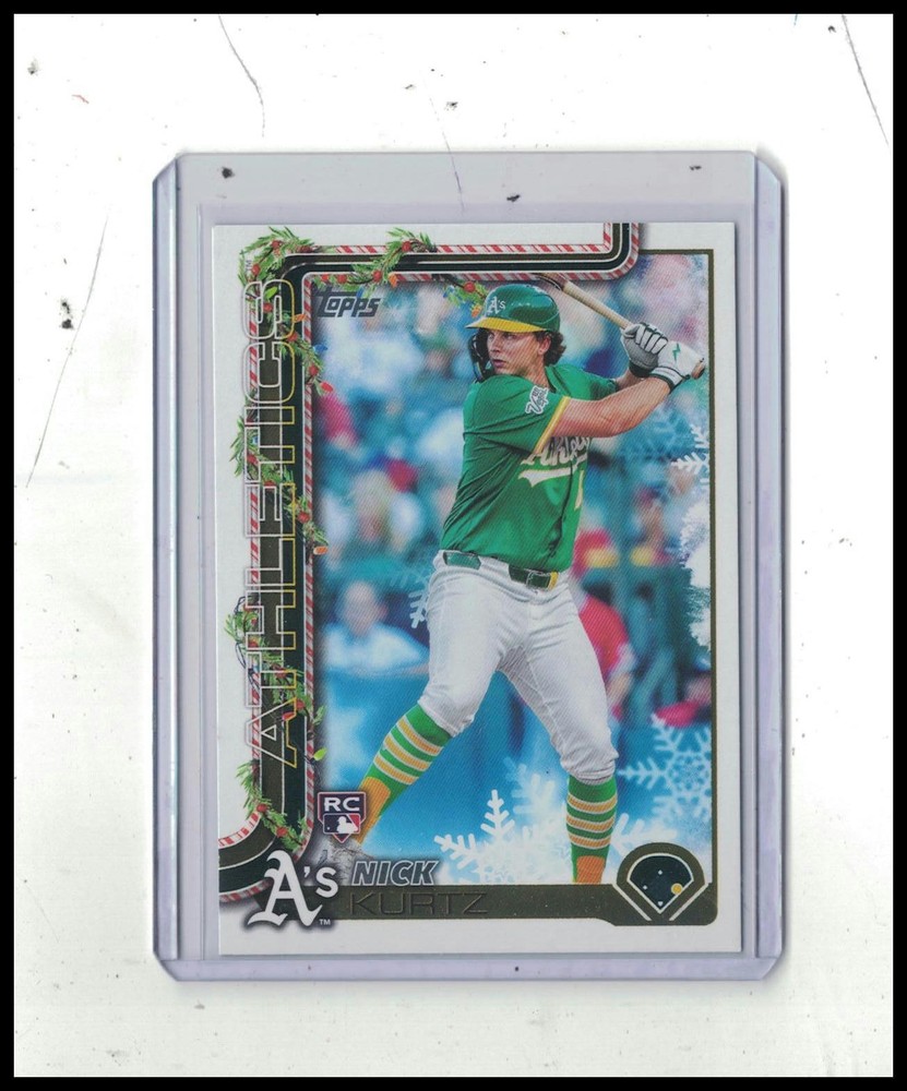 2025 Topps Holiday #H40 Nick Kurtz