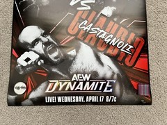 AEW Dynamite Will Ospreay vs Claudio Castagnoli 12&Prime;x18&Prime; Limited Poster [9 of 10]