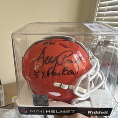 Greg Pruitt Autographed Cleveland Browns Mini Helmet BAS 5x Pro Bowl