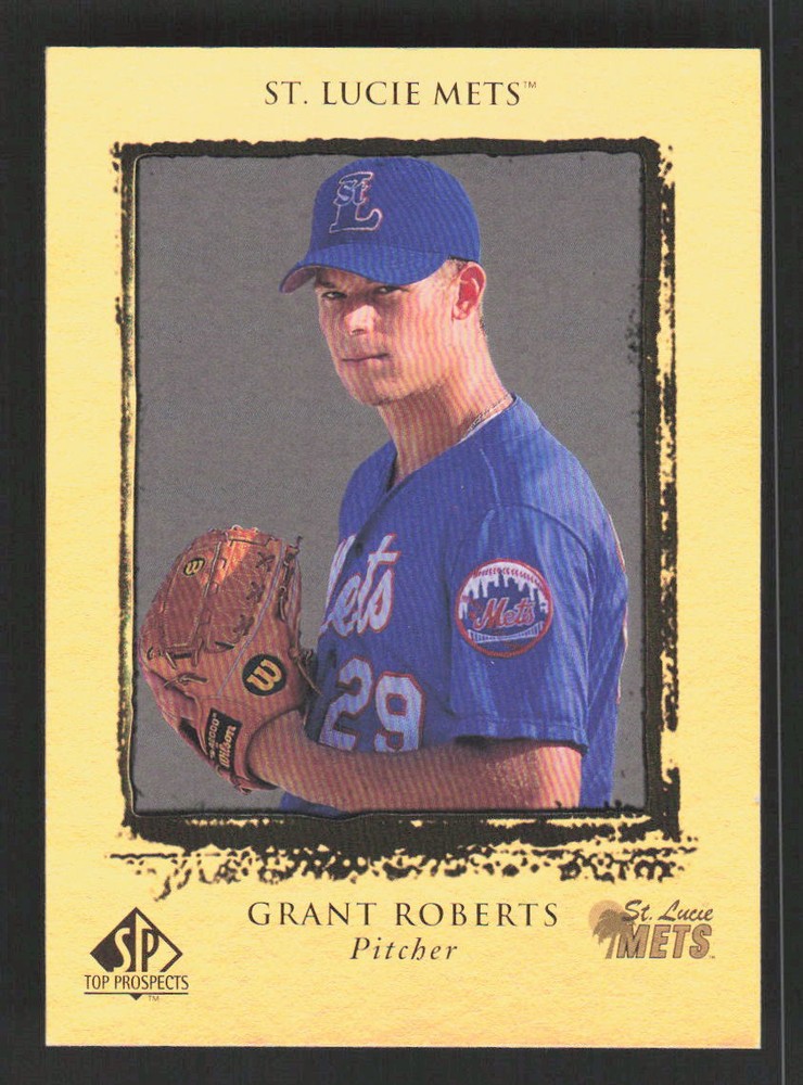 1999 SP Top Prospects #109 Grant Roberts St. Lucie Mets