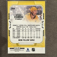 2025-26 O-Pee-Chee Platinum – Steven Stamkos #58 Neon Yellow Surge