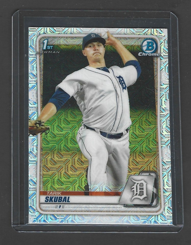 2020 Bowman – Chrome Prospects Tarik Skubal #BCP-108 Mojo Refractor (RC)