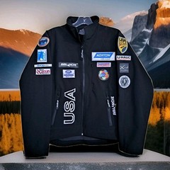 USA Olympic Luge Team 🇺🇲 Athlete Worn Luge Training Jacket 🇺🇸 Lake Placid