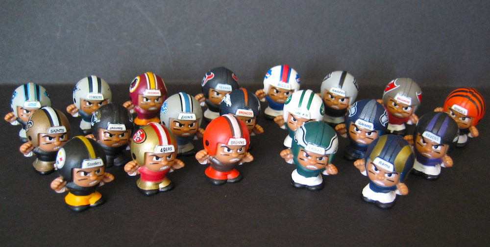 NFL Series 4 TEENY MATES 1&Prime; Collectible Toy Figures (Your Choice) Football