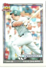 STEVE BALBONI NEW YORK YANKEES #511 – TOPPS NM-MT 1991
