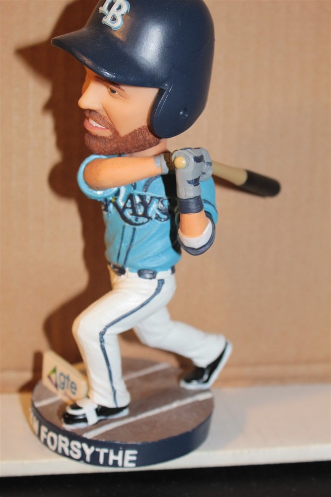 BOBBLEHEAD TAMBA BAY DEVIL RAYS GTE LOGAN FORSYTHE 6 3/4&Prime; TALL – NO BOX