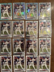 Ethan Wilson – 2021 Bowman Draft Lot – Autograph C21-EW, Refractors BDC-140 ++++