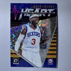 2018 Panini Donruss Optic All Heart Fast Break Holo Prizm Allen Iverson