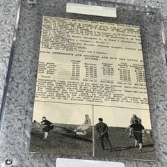 1912 Spalding News paper cutout J. Tinker PG 88 NASA 8.5 mint 29615