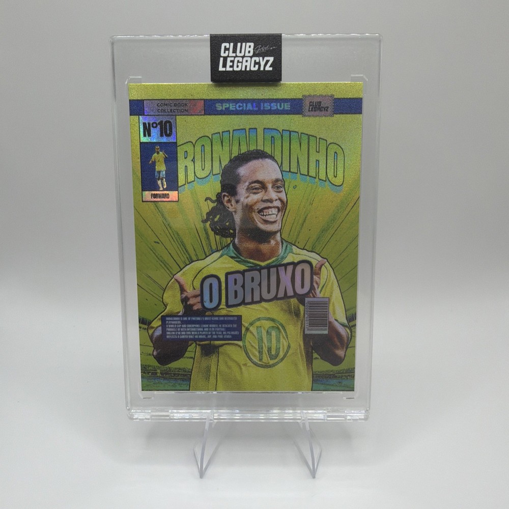 S9 2026 Club Legacyz Comic Book – Ronaldinho Smile Force /100