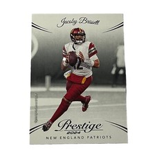 2024 Prestige Football Card #200 Jacoby Brissett, New England Patriots