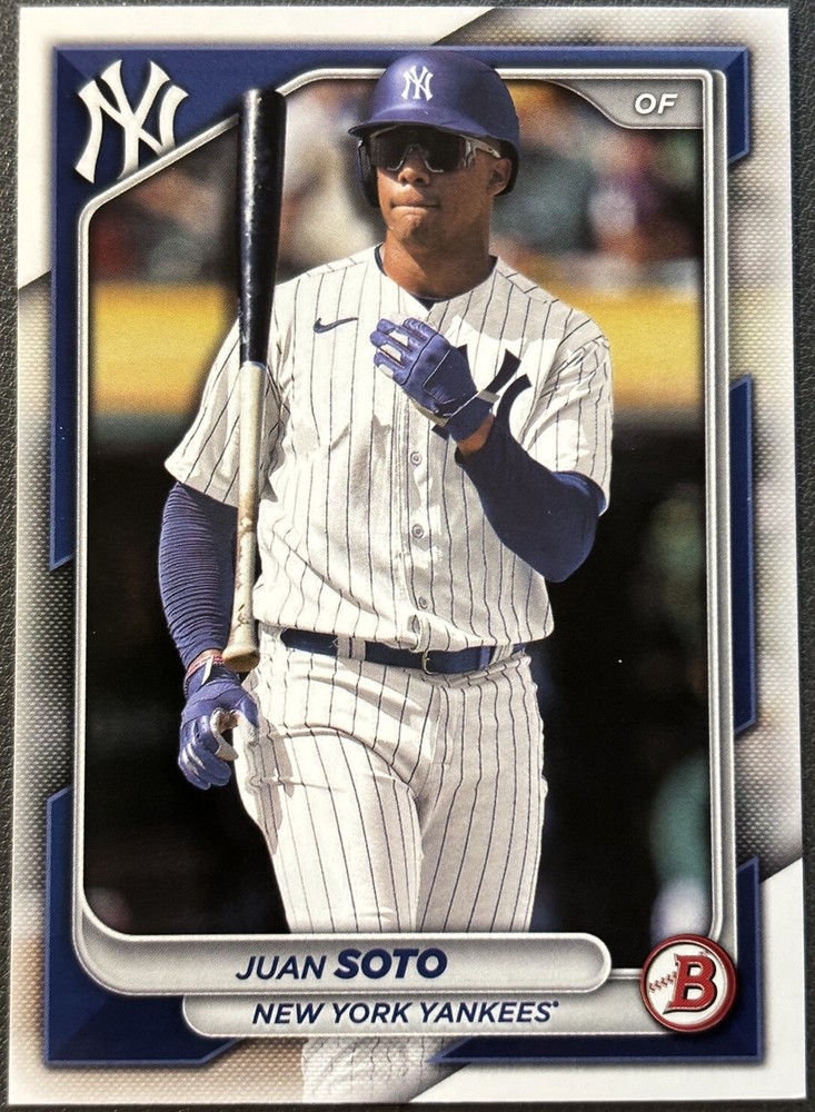 2024 Topps Bowman Juan Soto #78 New York Yankees Card!