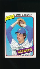 1980 Topps #243 Jerry Augustine * Pitcher * Milwaukee Brewers * NM *