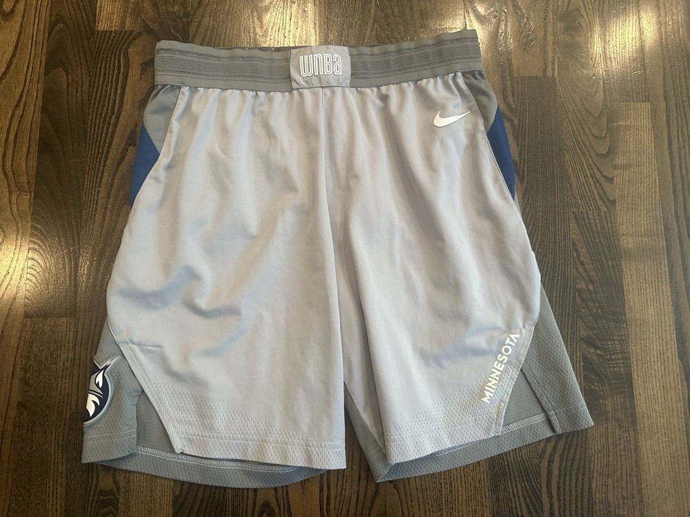 Women’s Nike WNBA 2018 MINNESOTA LYNX Game Worn Shorts Size 34