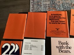 Lot of (11) Chicago Bears Official media guides 1970 To 1979 Butkus Sayers -Cool