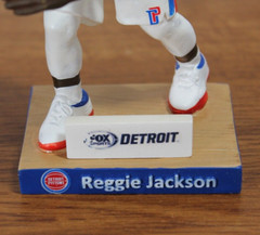 Detroit Pistons – Reggie Jackson Bobblehead – #1 – 6 3/4&Prime; tall – NEW in BOX 2018