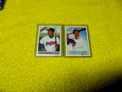 2015 Topps Heritage INDIANS JOSE RAMIREZ #684 MT & 2016 Heritage #698 MT INDIANS