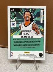 Ja Morant 2024-25 Panini Donruss – Net Marvels #6 Memphis Grizzlies