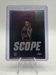 Liv Morgan 2026 Topps Chrome WWE #SCO-34 Scope Insert Trading Card