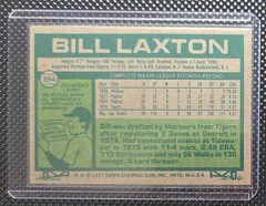 1977 Topps Bill Laxton Seattle Mariners #394 Vintage MLB Baseball Card