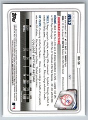 2020 Bowman Draft Austin Wells #BD-56 Green /99 – 1st Bowman