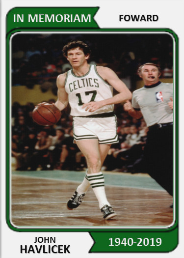 JOHN HAVLICEK 74## BUY 5 GET 1 FREE #### or 30% OFF 12 OR MORE