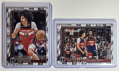 Washington Lot of 2 2025-26 NBA Topps – Season Tip Off Parallels – Kyshawn, Duo
